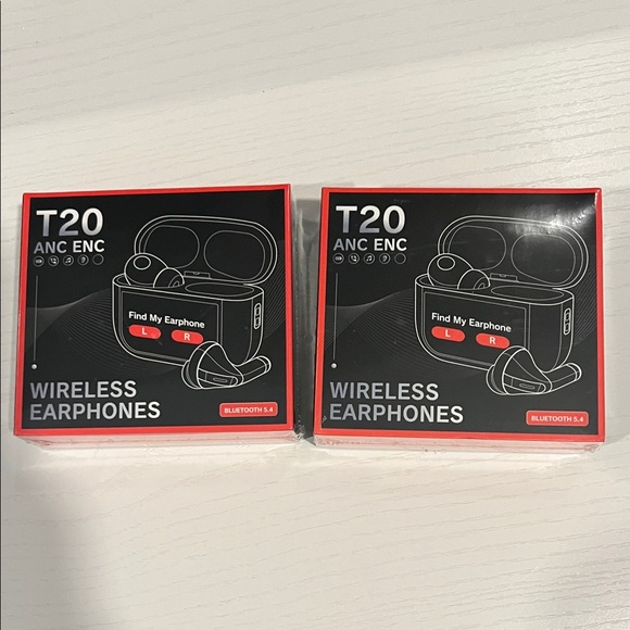 T20 Wireless Earphones w ANC (brand new in packaging)